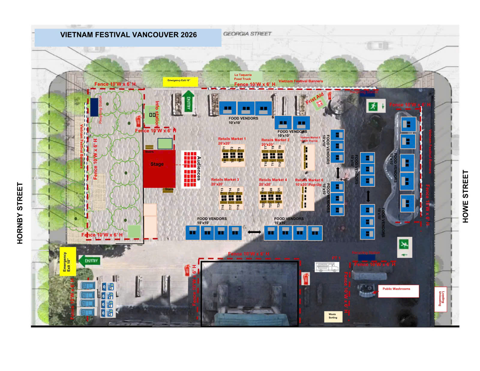 Festival Layout Map