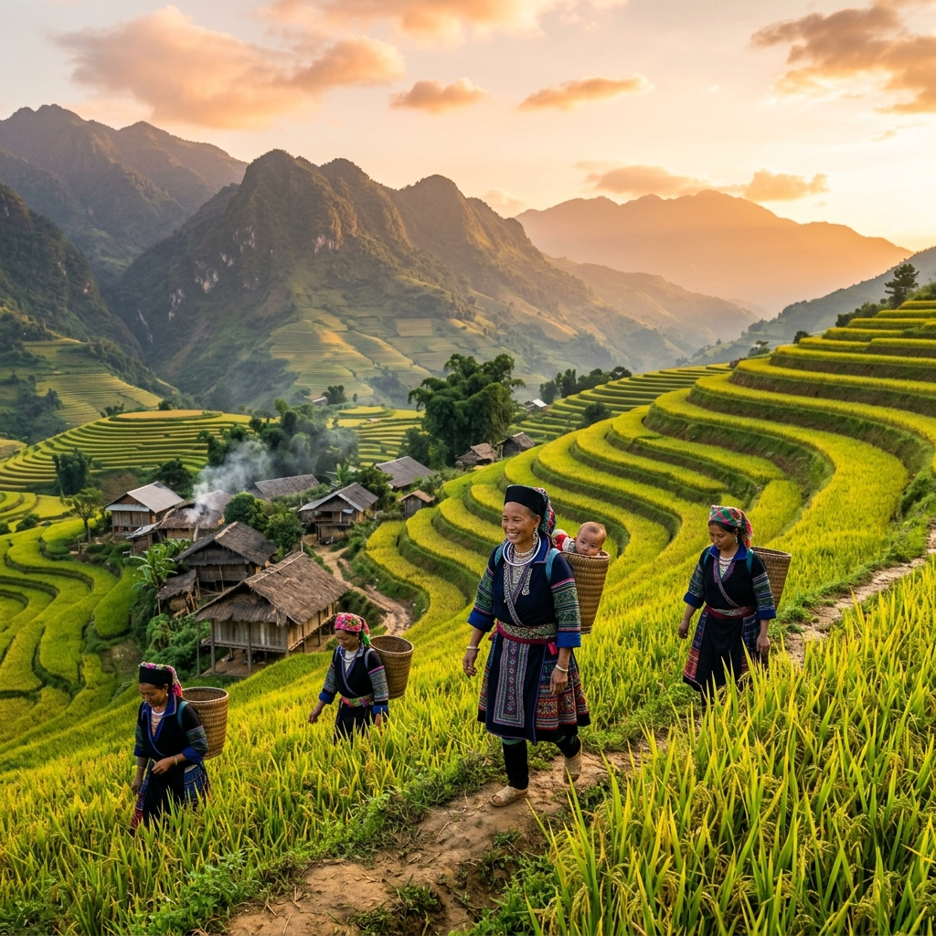 North Vietnam Countryside
